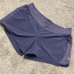 “Royalty“ Blue Lululemon Shorts, 8